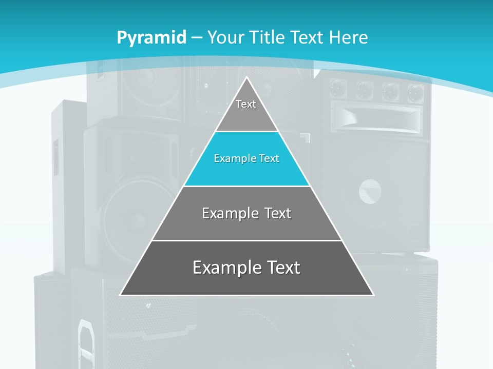 Old Amplifier Pattern PowerPoint Template