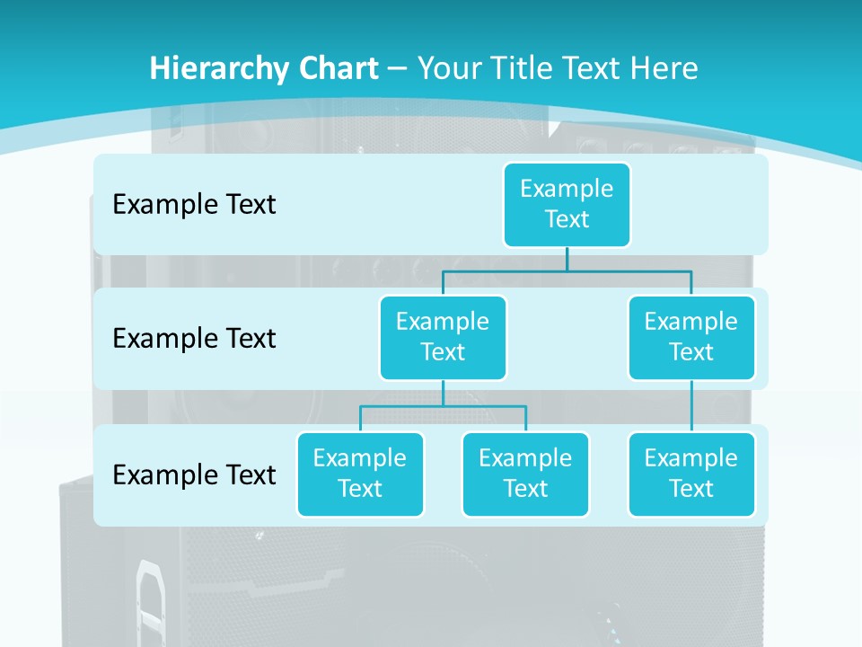 Old Amplifier Pattern PowerPoint Template