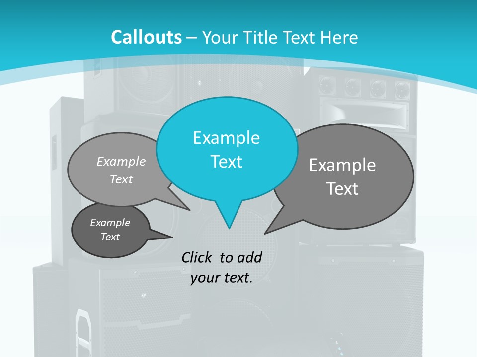 Old Amplifier Pattern PowerPoint Template