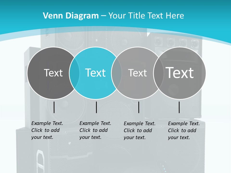 Old Amplifier Pattern PowerPoint Template