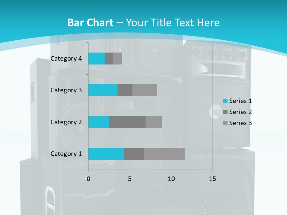 Old Amplifier Pattern PowerPoint Template