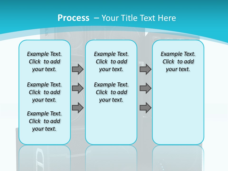 Old Amplifier Pattern PowerPoint Template