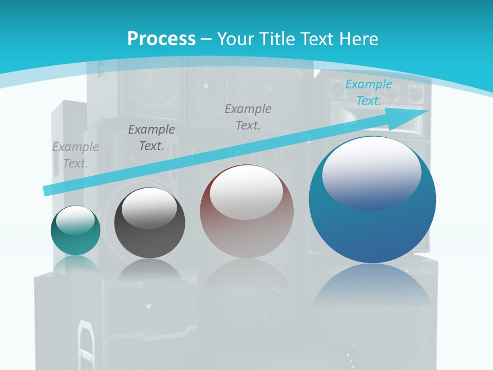 Old Amplifier Pattern PowerPoint Template