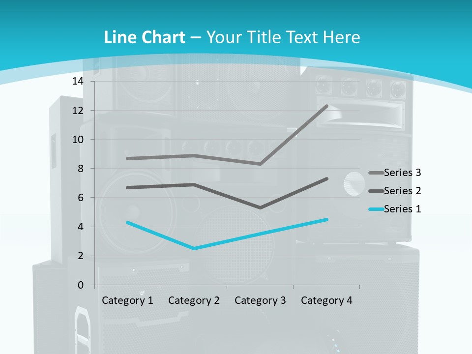 Old Amplifier Pattern PowerPoint Template
