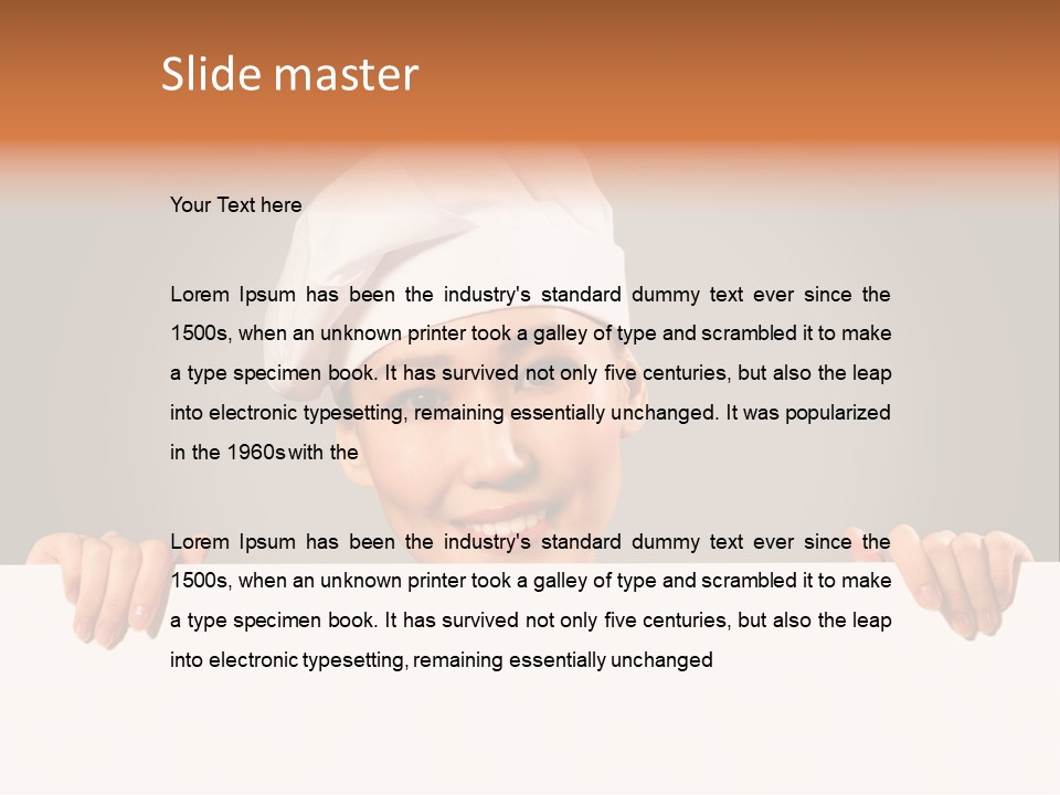 Career Restaurant Showing PowerPoint Template