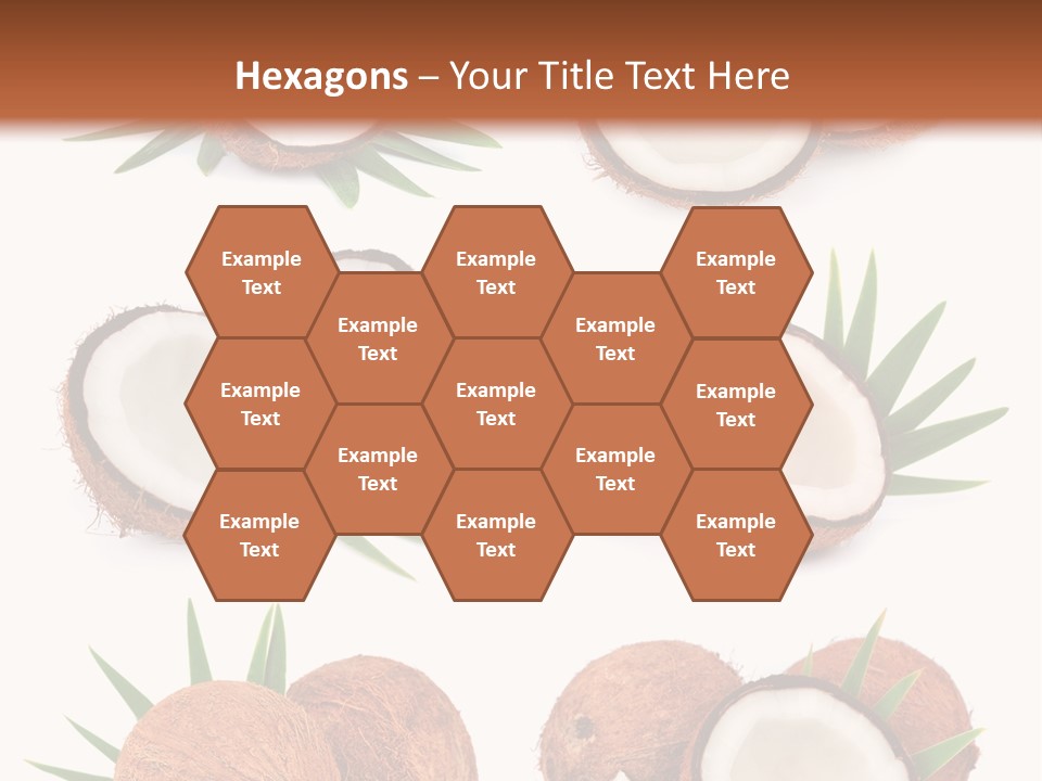 Leaf White Nut PowerPoint Template