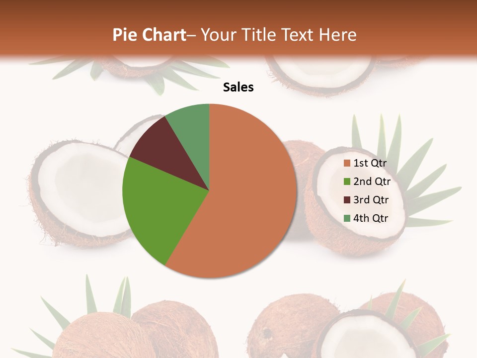 Leaf White Nut PowerPoint Template