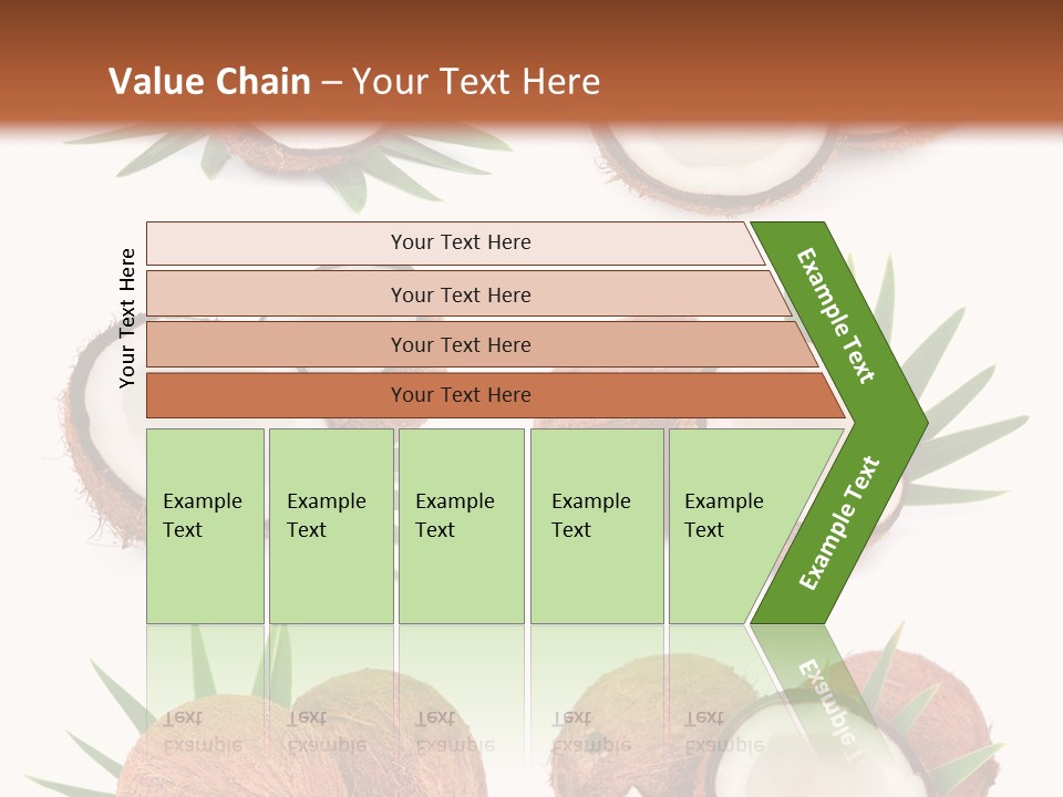 Leaf White Nut PowerPoint Template