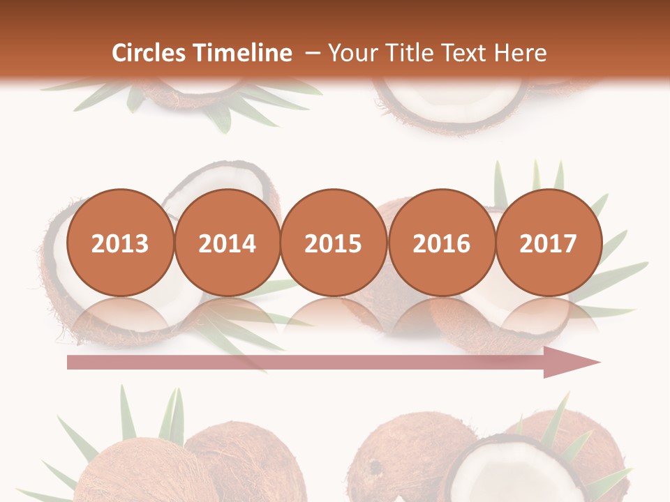 Leaf White Nut PowerPoint Template