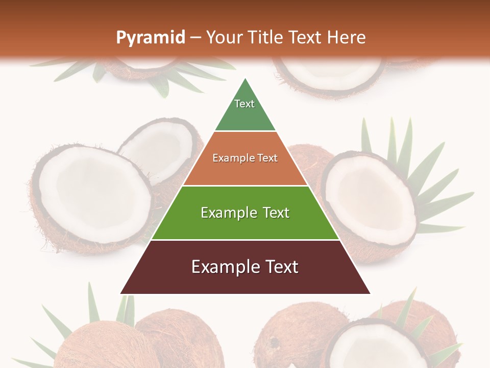 Leaf White Nut PowerPoint Template