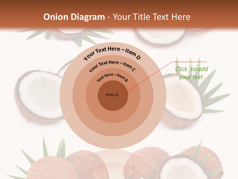 Leaf White Nut PowerPoint Template