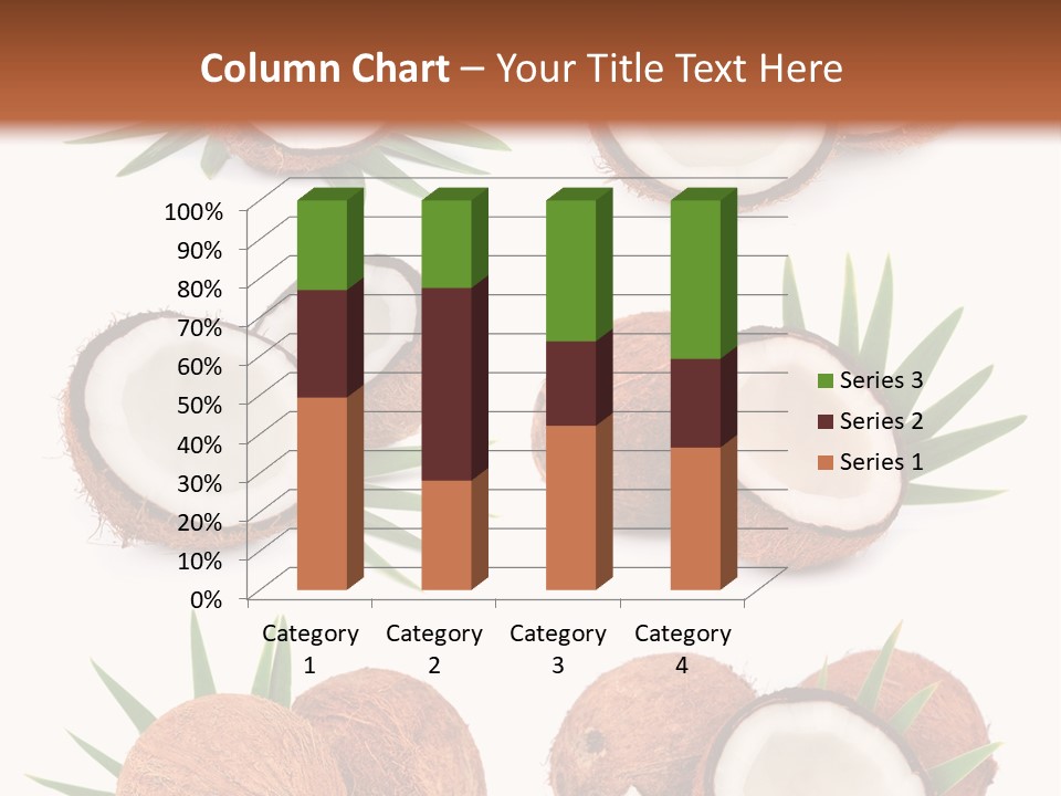 Leaf White Nut PowerPoint Template