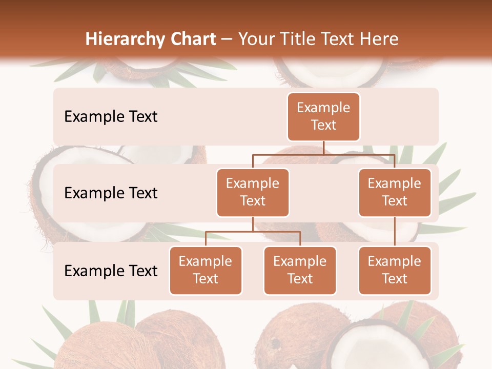 Leaf White Nut PowerPoint Template