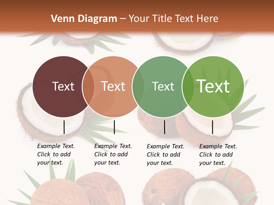 Leaf White Nut PowerPoint Template