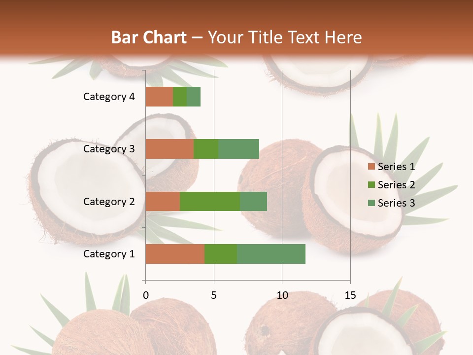 Leaf White Nut PowerPoint Template