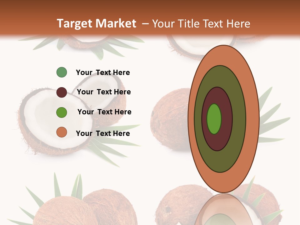 Leaf White Nut PowerPoint Template