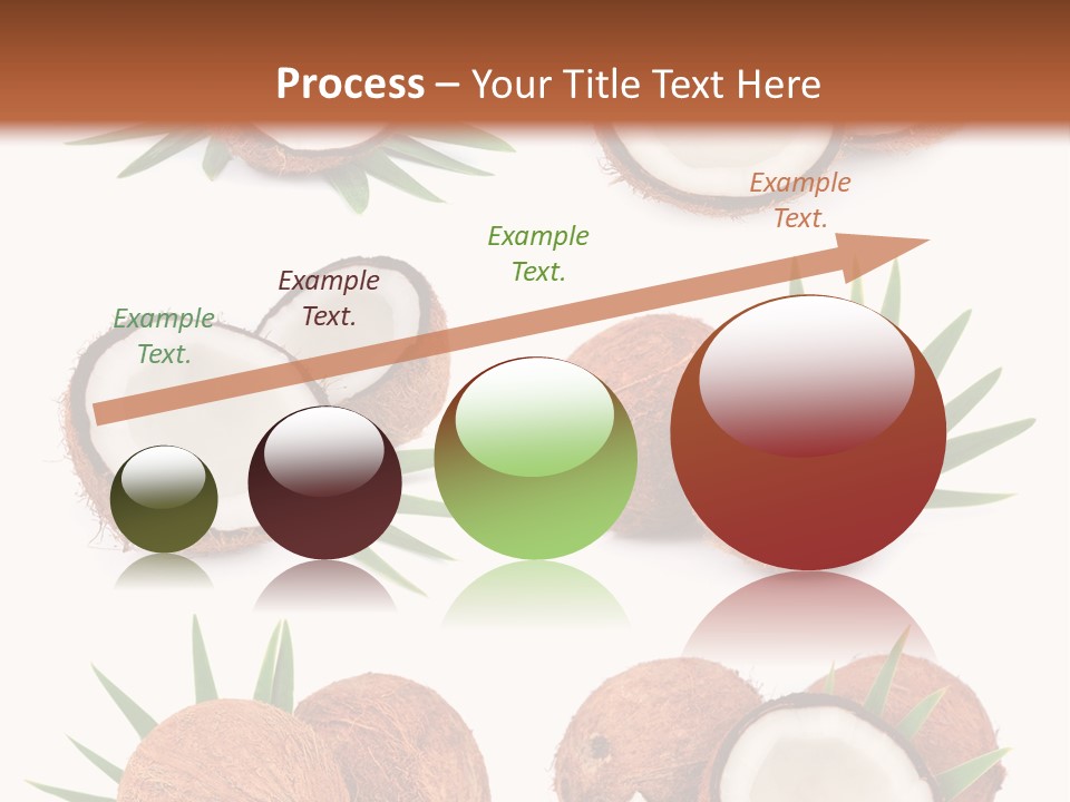 Leaf White Nut PowerPoint Template