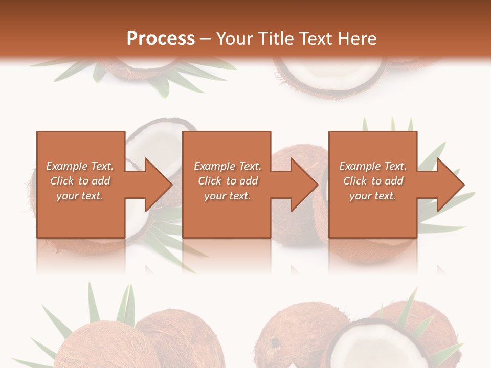 Leaf White Nut PowerPoint Template