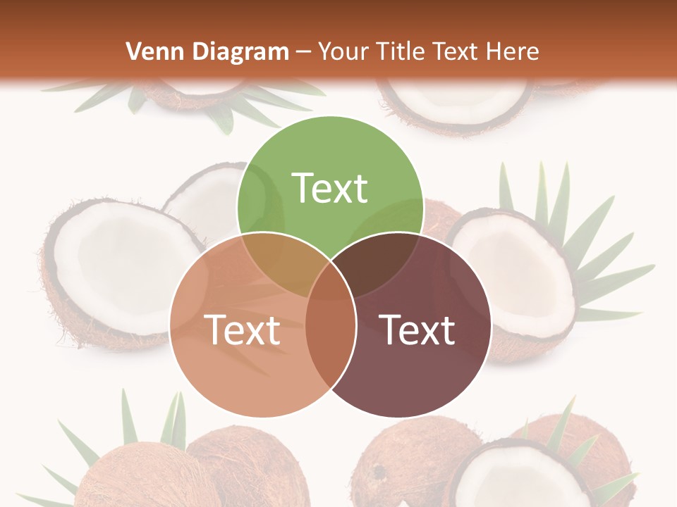 Leaf White Nut PowerPoint Template