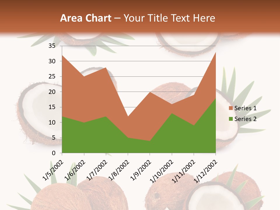 Leaf White Nut PowerPoint Template