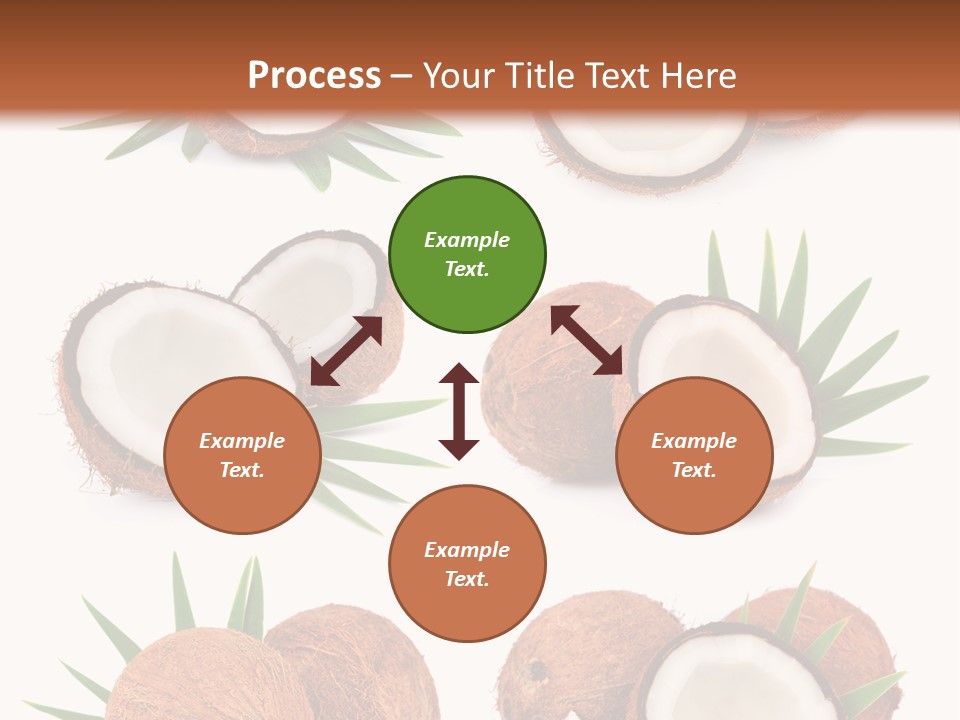 Leaf White Nut PowerPoint Template