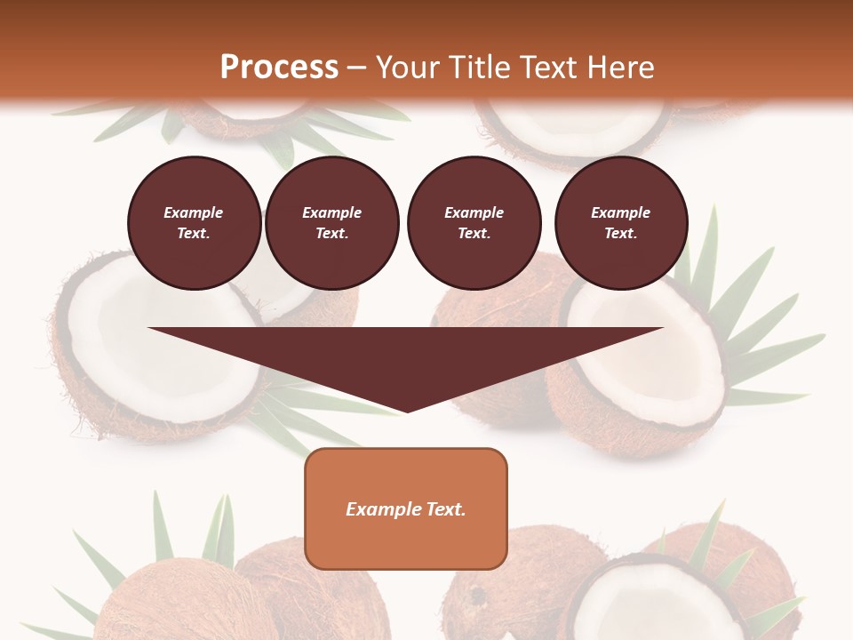 Leaf White Nut PowerPoint Template
