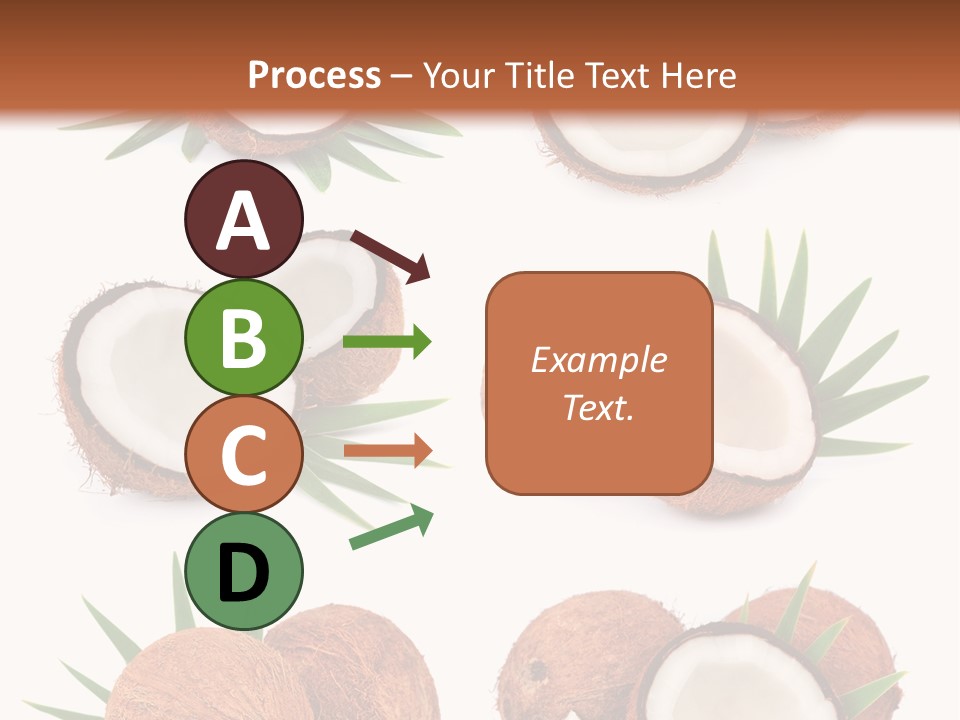 Leaf White Nut PowerPoint Template
