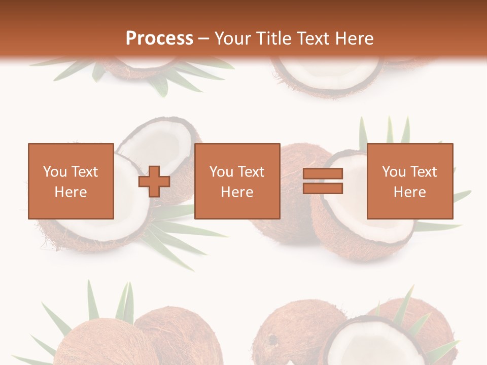Leaf White Nut PowerPoint Template
