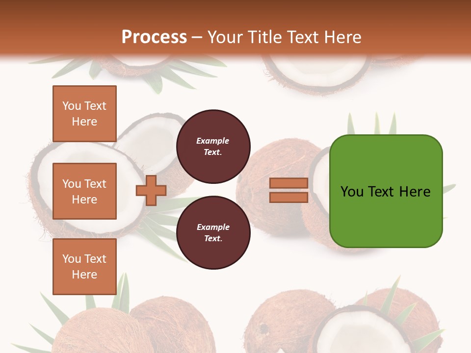Leaf White Nut PowerPoint Template