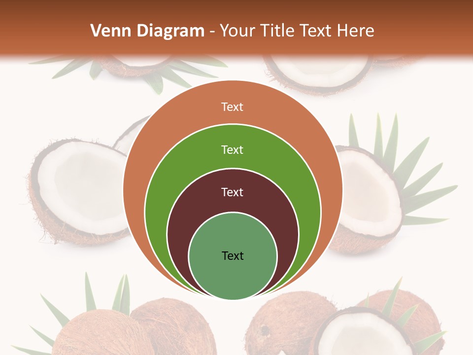 Leaf White Nut PowerPoint Template