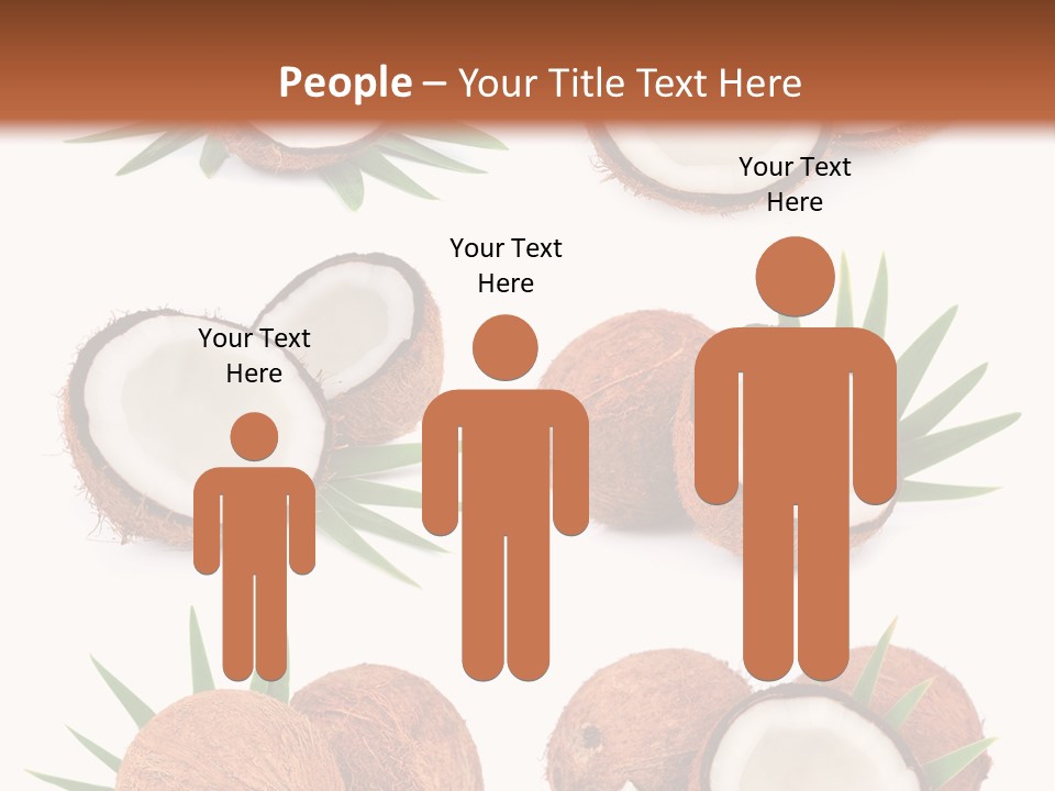 Leaf White Nut PowerPoint Template