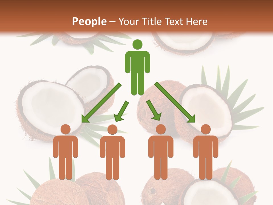 Leaf White Nut PowerPoint Template