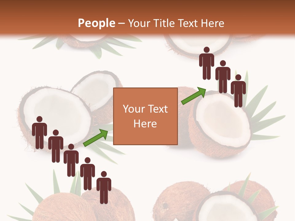 Leaf White Nut PowerPoint Template