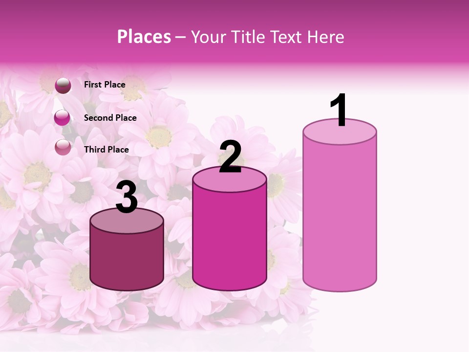 Colorful Greeting Pink PowerPoint Template