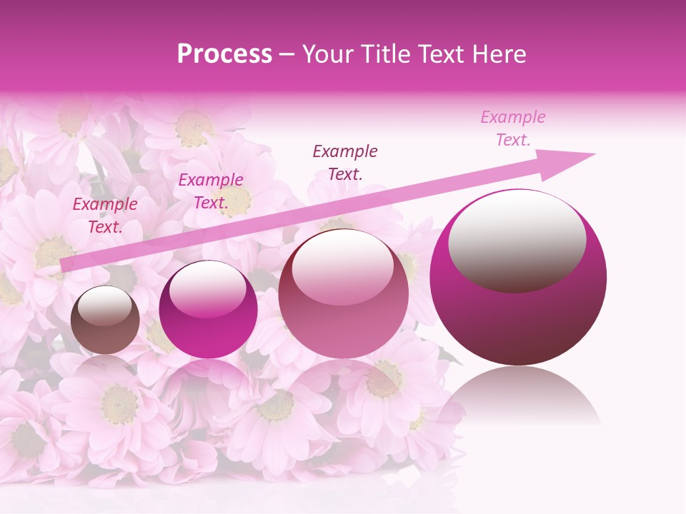 Colorful Greeting Pink PowerPoint Template