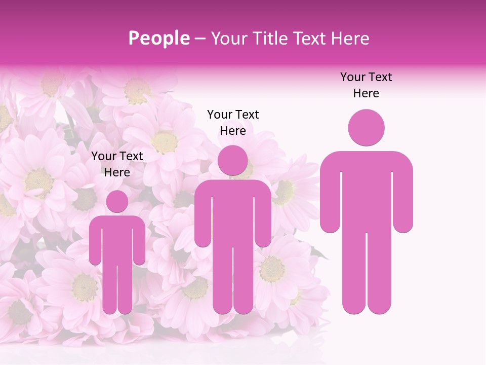 Colorful Greeting Pink PowerPoint Template