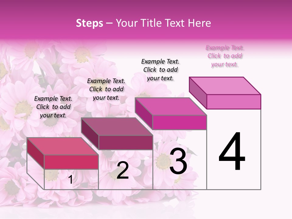Colorful Greeting Pink PowerPoint Template