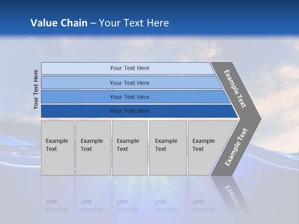 Ocean Surface Underwater PowerPoint Template