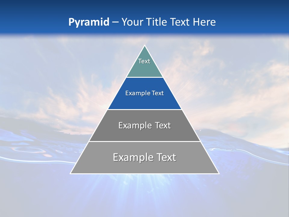 Ocean Surface Underwater PowerPoint Template