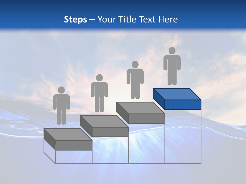 Ocean Surface Underwater PowerPoint Template