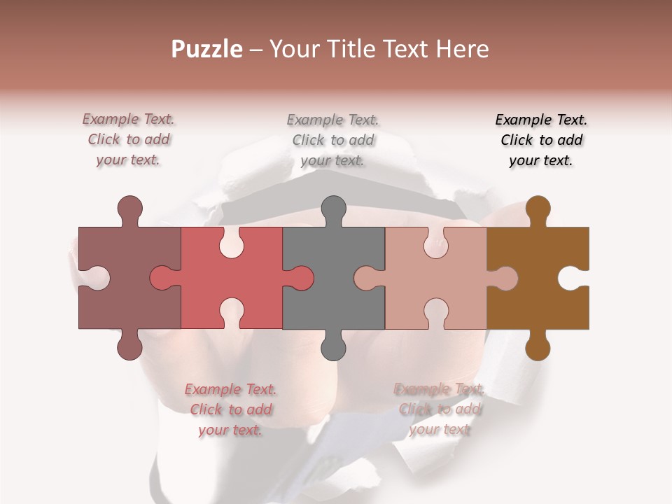 Manager Smile Male PowerPoint Template