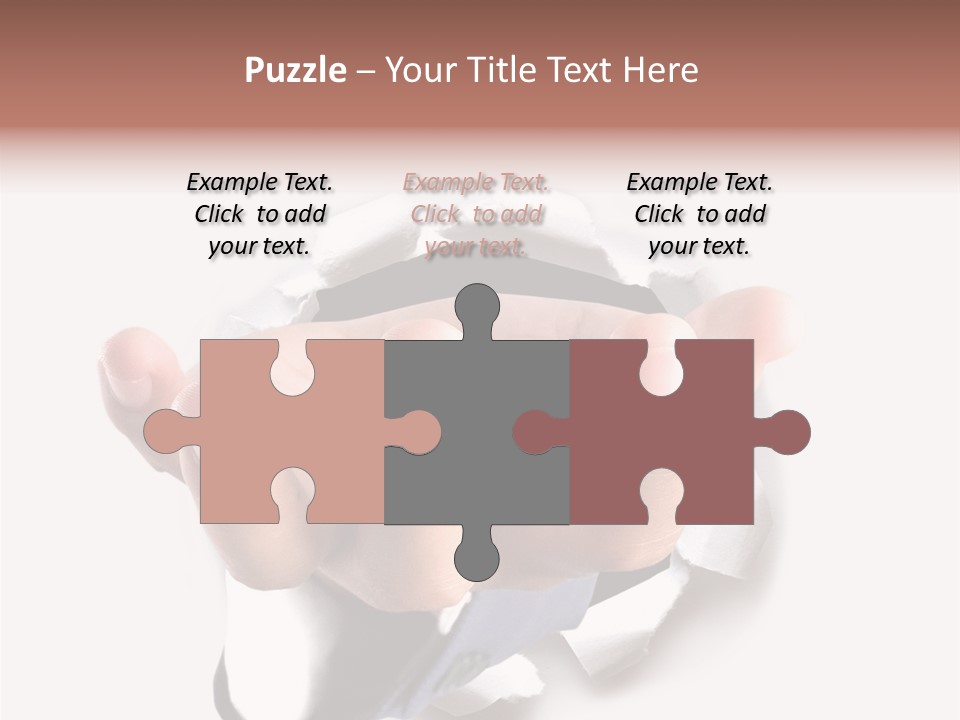 Manager Smile Male PowerPoint Template