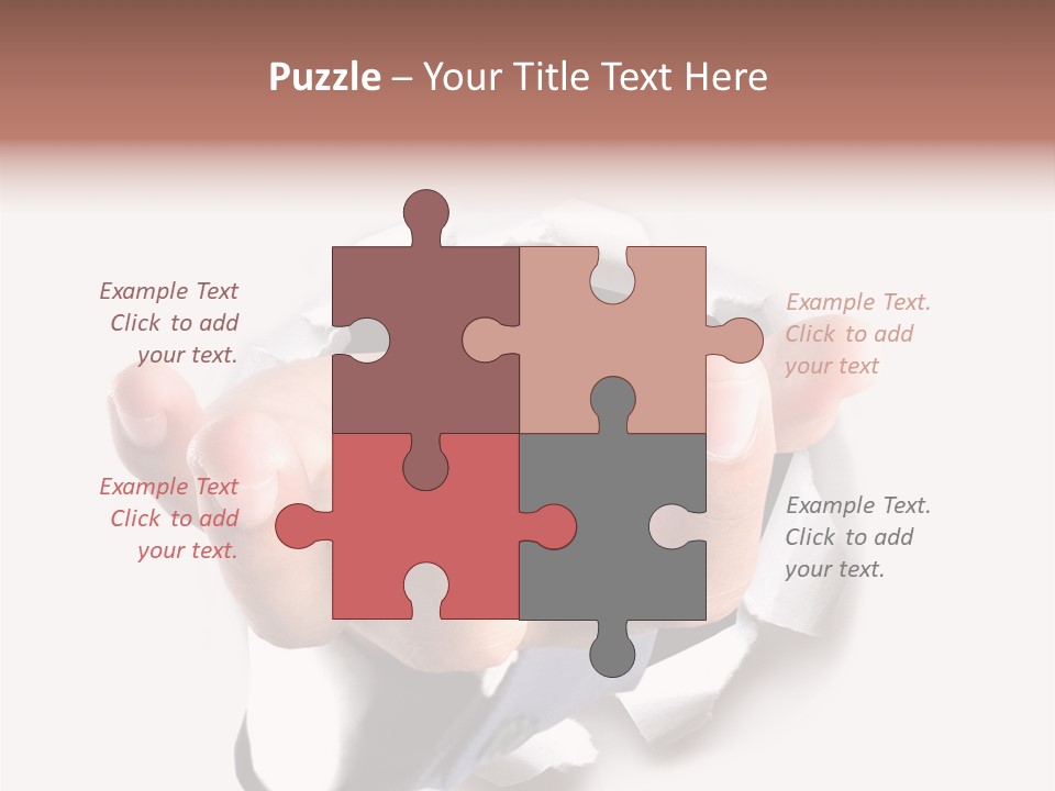 Manager Smile Male PowerPoint Template