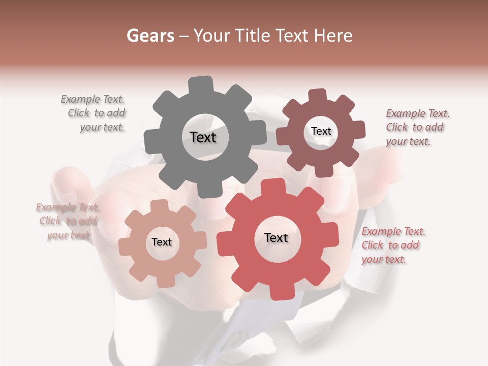 Manager Smile Male PowerPoint Template