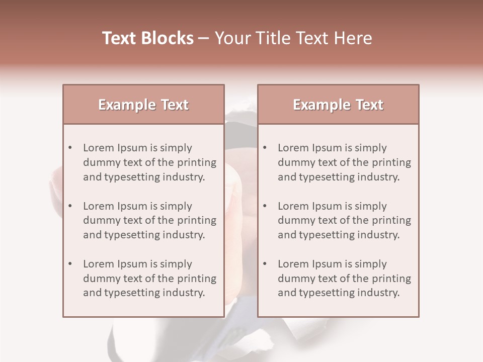 Manager Smile Male PowerPoint Template