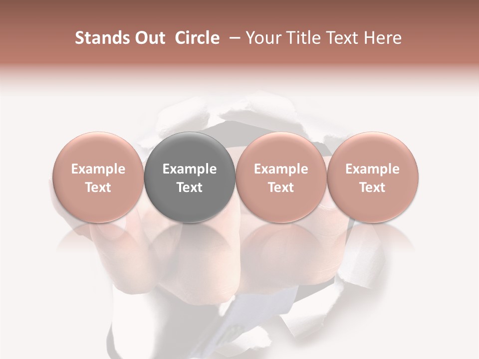 Manager Smile Male PowerPoint Template