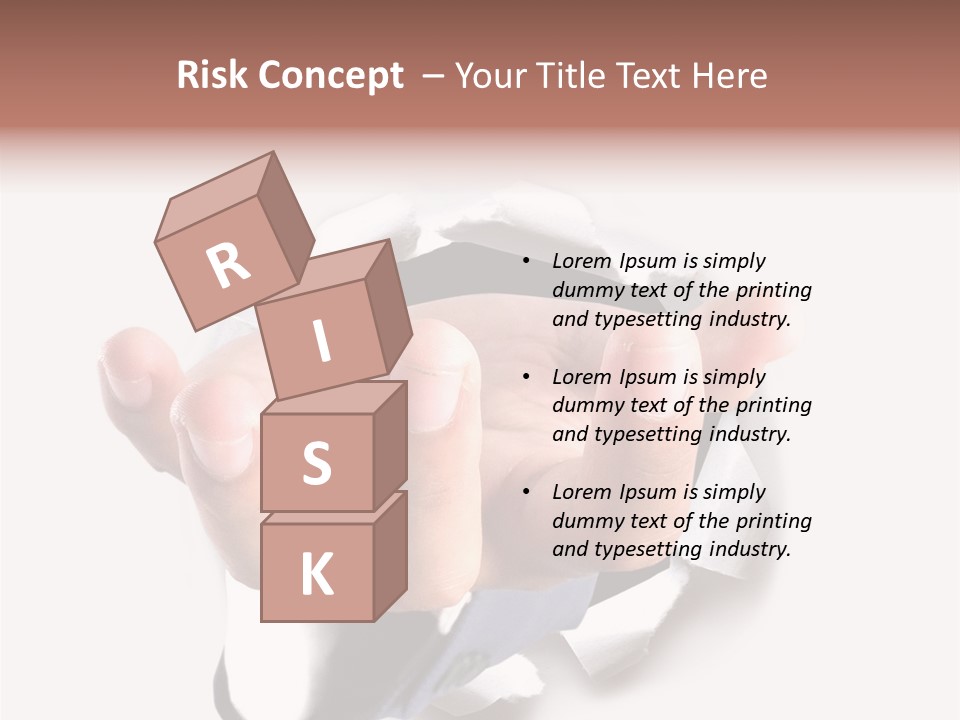 Manager Smile Male PowerPoint Template