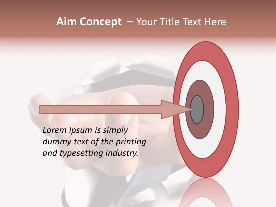 Manager Smile Male PowerPoint Template