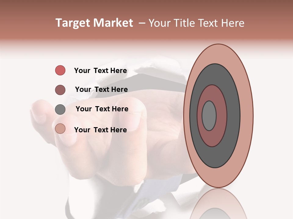 Manager Smile Male PowerPoint Template