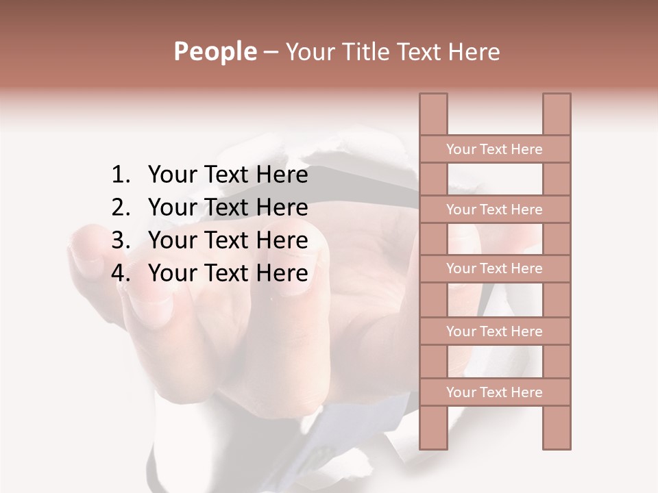Manager Smile Male PowerPoint Template